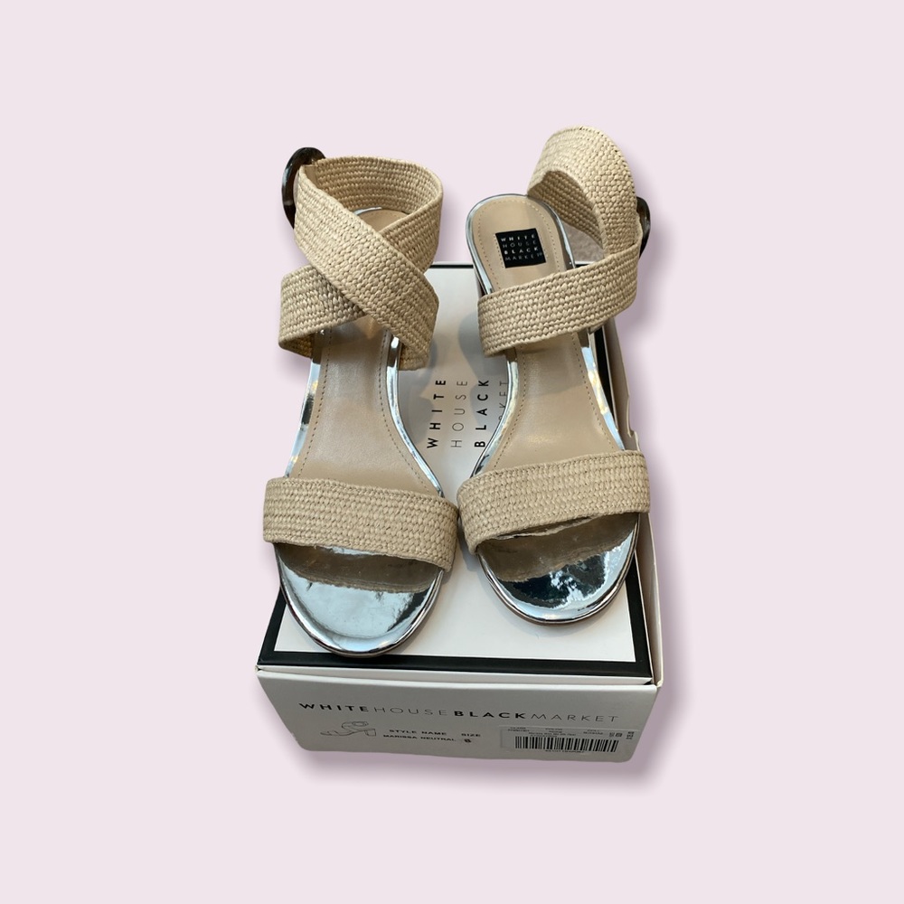 neutral summer sandals